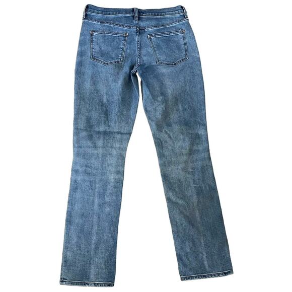 J Crew Factory Size 26 Boyfriend Jeans Key West Wash Style J2917 Distressing - Picture 2 of 4